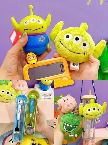 康是美最新加購小物是玩具總動員！Q翻「三眼怪絨毛飲料提袋、火腿豬面紙套」全都想帶回家！