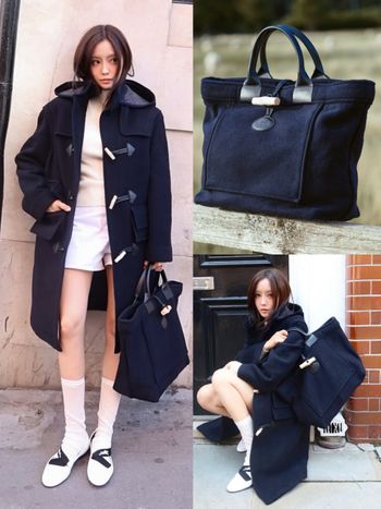 Longchamp下半最強Gloverall聯名開賣！T-ara孝敏托特包要用搶的、仙女鉛筆腿想整套全包！