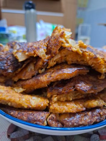 泡菜鮪魚燕麥煎餅