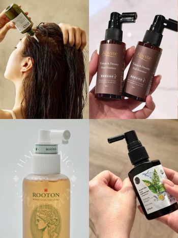 揮別臭頭扁塌！2025清爽頭皮精華/噴霧推薦，歐舒丹、覺亞、艾瑪絲...，貴婦保養首推「豐盈髮噴霧」一噴超降溫！