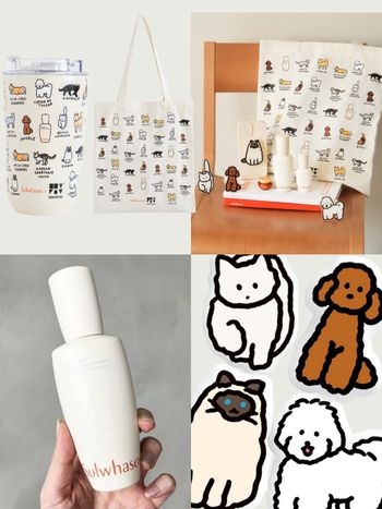 2025週年慶獨家！雪花秀攜手韓國ZERO PER ZERO，買潤燥精華就送萌寵插畫保溫杯、帆布袋，台灣限定、只送不賣！