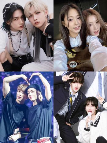 外網票選最受歡迎韓團CP組合TOP6！防彈V&柾國互動笑翻粉絲，鉉辰&Felix顏值天花板！