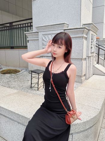 九月穿搭分享｜黑色長裙穿搭