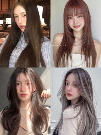 2025早秋韓系髮色推薦！韓妞最愛「顯白染髮色清單」從Karina玫瑰粉茶到溫柔奶棕，染完秋季氛圍感直接拉滿！