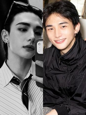 Versace帥痞之神來了！SKZ鉉辰「後梳油頭」魅惑感擋不住！怪物新人團ADP也現身秀場！