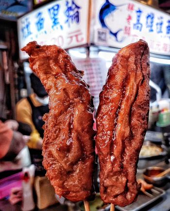 新北｜湳雅夜市人氣黑輪