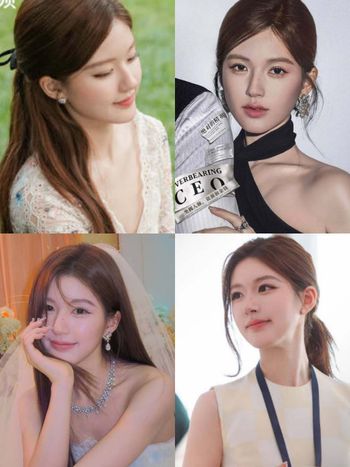 趙露思《許我耀眼》許妍同款蜜茶棕髮色！低調淺棕也能玩出高級感，5種綁髮造型、全都美翻！