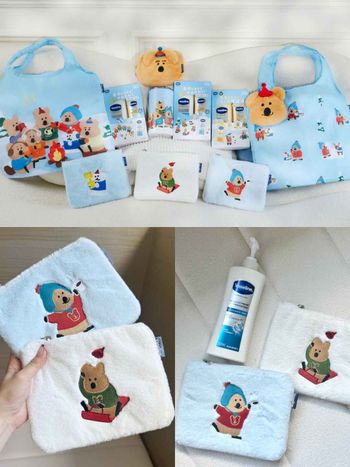 凡士林攜手DINOTAENG打造「冬日療癒限定組」！乾敏肌命定舒敏大白瓶、修護大黃瓶，買額送超可愛限量呆萌町周邊！