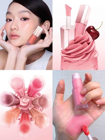 蘭蔻爆紅「奶霜腮紅露」登台！保養系少女粉頰神器「三重維他命精華＋油包水科技」，奶霜質地、一抹自帶高級柔霧感！