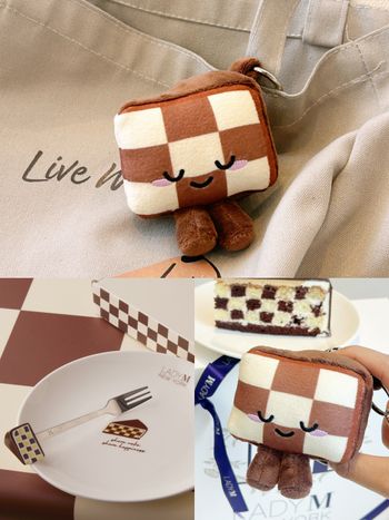 LADY M也來挑戰Jellycat？「笑臉棋盤格蛋糕鑰匙圈」可愛發瘋、獲得方式看這邊！