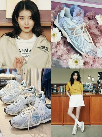 NB再發IU新美照！兩大爆款球鞋「204L、471」出新色、張員瑛也指定要穿這雙！