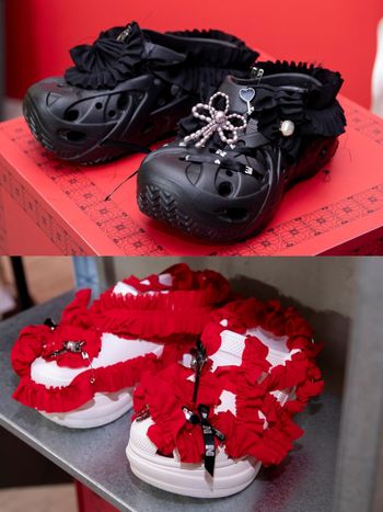 Crocs洞洞鞋又攻佔時裝週！台灣設計師JENN LEE操刀推出「T台秀款」粉絲坐等收藏！