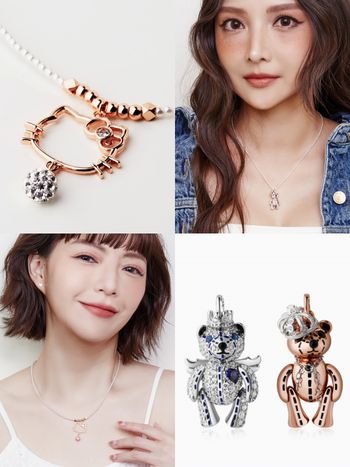 台灣人氣飾品品牌Lucy’s聯名三麗鷗！Kitty、酷洛米項鍊高級又可愛，鐵粉不能錯過！