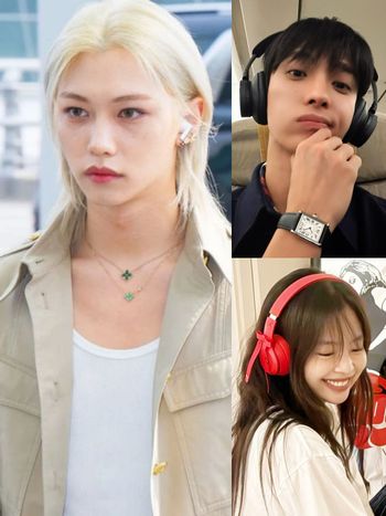 2025韓星同款耳機盤點！Jennie聯名Beats蝴蝶結耳機美翻、Felix「這款」藍芽耳機網友都瘋搶！