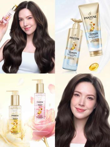 金鐘視后全新美妝代言公開！許瑋甯上任潘婷代言人，天使光秀髮全靠「3分鐘奇蹟系列」，原來髮根蓬鬆＋髮絲柔順真的能兼顧！