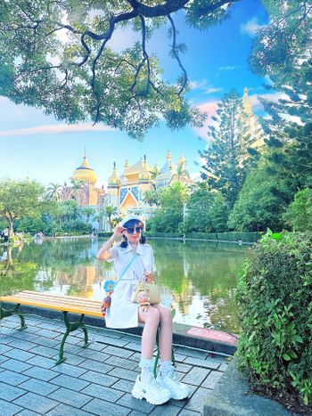 📍新竹六福村❤️ 很喜歡這裡的取景💗 彷彿身在國外🏰沒想到這裡這麼好拍👍🏻