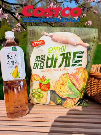 下班療癒小食光❤️好市多韓國熱銷組合｜玉米鬚茶 × 青陽辣椒美乃滋餅乾