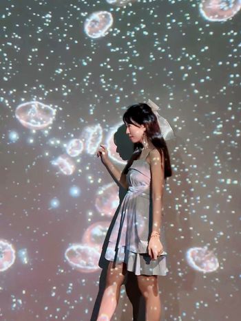 超好拍📍台中海洋館🐟 不管是拍照打卡 還是只想沉浸藍色海洋氛圍🐟 都很適合來這～  