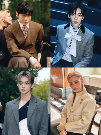 想魂穿現場！17位巴黎時裝週男神回顧特輯！TXT秀彬、然竣生圖帥到當桌布、V泰亨電眼太致命！