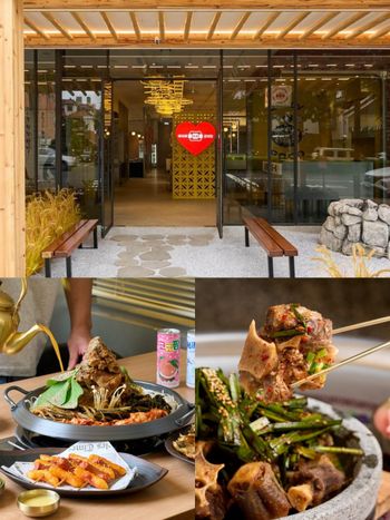 韓式馬鈴薯排骨火鍋Uncle-K插旗台中！「首爾蒸牛尾、韓國雪冰」全都太欠吃，用餐再抽首爾來回機票！