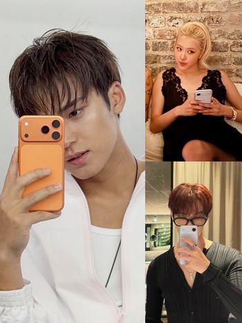 韓星都換iPhone 17了！Rosé、SVT珉奎、NCT道英同款顏色&型號找到了！