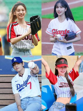 棒球迷認證6位最強「勝利妖精」KPOP偶像！泰亨「勝利V」名副其實，禮志＆薇娟獲「開球女神」稱號！