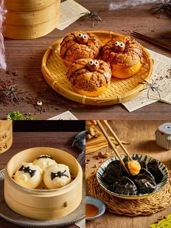 點點心2025萬聖節限定太欠吃！「黑俠豬仔包」可愛到捨不得吃、忠青商行也推「黑皮鮮蝦水餃」！