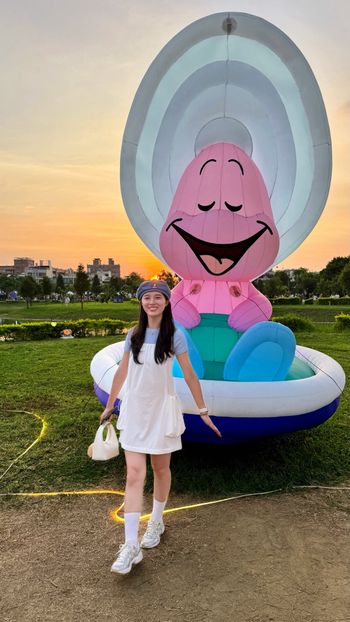 🦪嘉義限定！超巨大牡蠣寶寶現身北香湖公園💫 一秒走進愛麗絲夢遊仙境！ 