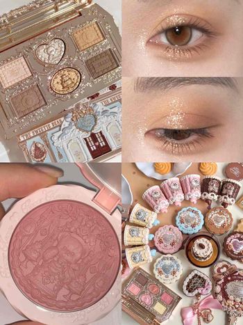 花知曉甜點小熊秋季限定彩妝，空降韓國聖水快閃！小餅乾腮紅、可露麗唇凍、建築眼影盤，掀起一波韓女甜美風暴！