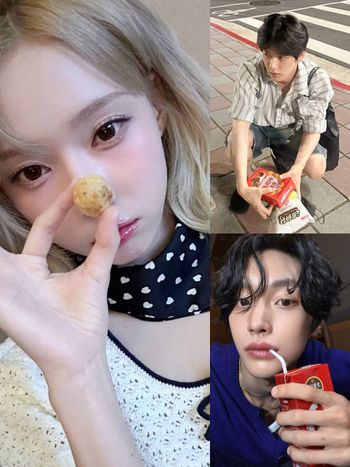 2025韓星最愛台灣零食盤點！aespa Winter超愛義美小泡芙、TXT秀彬迷上「這口味」洋芋片？