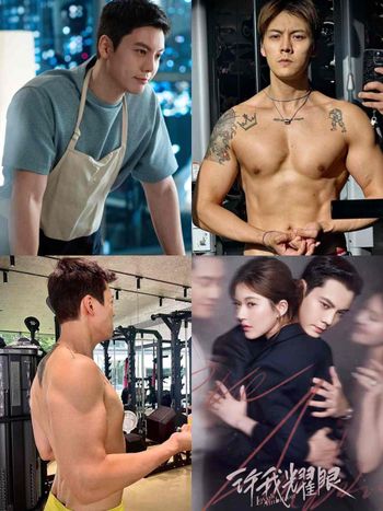 《許我耀眼》陳偉霆霸總背肌超性感！自曝健身狂魔，一週五練＋獨門「吃不胖秘訣」狀態好到像吃防腐劑！