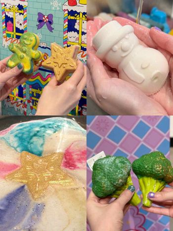 2025聖誕交換禮物首選！LUSH經典雪天使、三隻小熊限定禮盒太可愛，清新Q彈「雪人沐浴軟糖」首次登場！