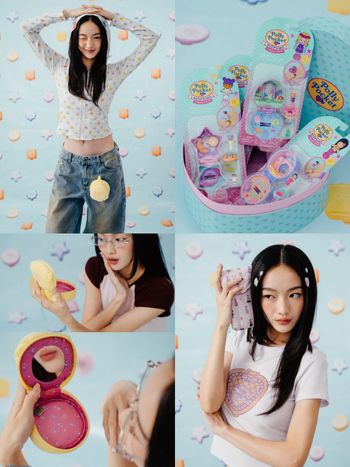 SQUAREBEAR攜手經典玩具品牌Polly Pocket！將「口袋裡的小宇宙」穿上身！