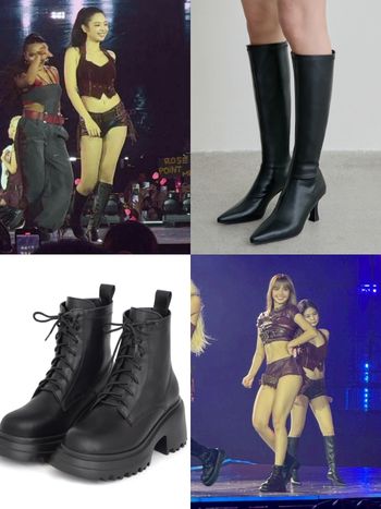 台牌出頭天！BLACKPINK高雄演唱會穿「這家」台灣女鞋！Jennie同款長腿尖頭靴一千多收！