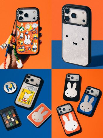 CASETiFY首度和Miffy米飛兔聯名！ 客製化信封手機殼、兔兔手機支架可愛到想全收藏！