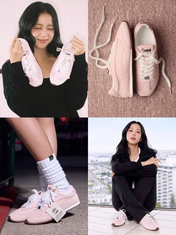 Jisoo來台灣腳上穿的原來是這雙！alo聯名芭蕾粉薄底鞋！整雙都是小巧思、誰能不心動？