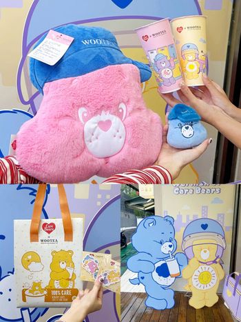 五桐號跟Care Bears聯名了！5款彩虹熊飲料杯可愛發瘋、還有「絨毛髮帶&飲料提袋」聯名周邊要買！