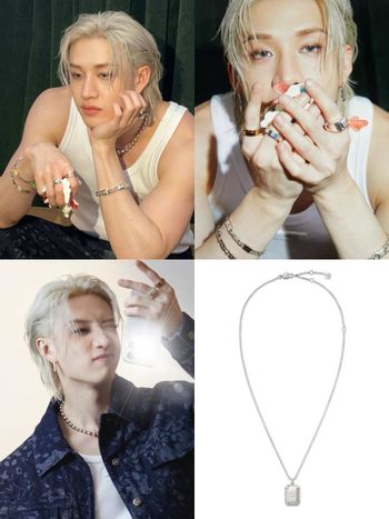一不小心都在看手臂肌！Stray Kids方燦根本FENDI珠寶之神、同款項鍊兩萬多收！
