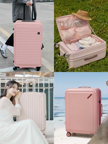 少女心融化！四大品牌「夢幻粉行李箱」推薦！Samsonite高顏值＋上掀設計超讚！