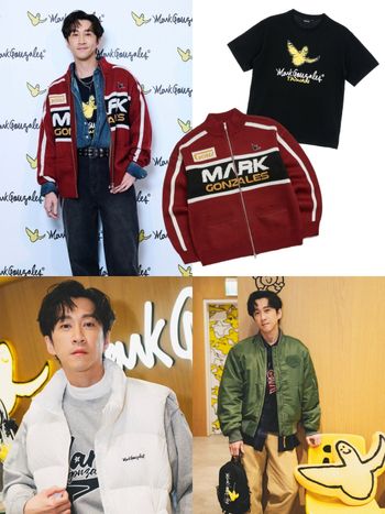 韓國人氣品牌Mark Gonzales小天使！明星私服也指定要穿！陳漢典也超愛、秋冬新品買起來！