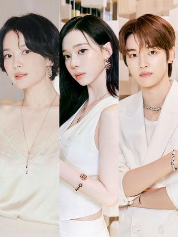 Chaumet活動根本眾仙降臨！宋慧喬「精靈短髮」美到太不真實！Winter、Riize貴公子也來了！