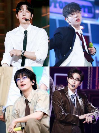 韓網熱議6位最讓人心動的男偶像舞台眼鏡造型！明宰鉉、圓佑性感爆棚，俊昊散發知性危險感！