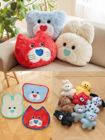 LOWRYS FARM開賣超可愛mojojojo聯名周邊！萌翻「紅色貓咪抱枕、兔兔絨毛拖鞋」日妞都瘋搶！
