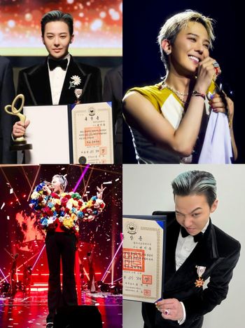 不愧是龍哥！GD成為韓國史上最年輕「玉冠文化勳章」得主、K-pop傳奇革命者實至名歸！