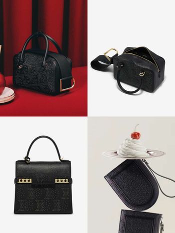 不愧是豪門愛牌！Delvaux全新「梯形包、盒子包」閃亮登場！千顆玻璃珠、年末最閃耀！