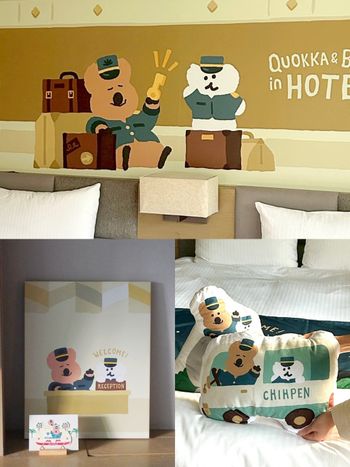 矮袋鼠粉絲要衝！台東知本老爺酒店「DINOTAENG冬季聯名主題房」可愛發瘋、住房再送超萌限定抱枕毯！