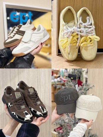  人氣球鞋韓牌EPT進駐台中LaLaport！韓妞都愛「聖水洞限定款」這裡獨家開賣、慢一步搶不到！