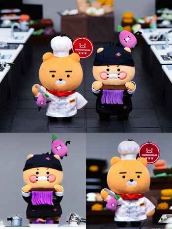 Kakao Friends跟《黑白大廚2》聯名了！超可愛「白湯匙主廚萊恩、做拔絲地瓜春植」韓妞都在搶！