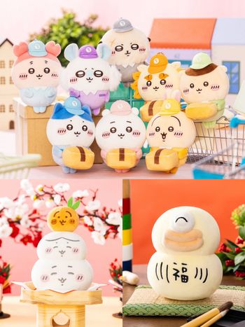 2025日本最新必買吉伊卡哇周邊推薦！超可愛「送貨員烏薩奇、鏡餅吉伊+小八、達摩奧德」全都太想買！