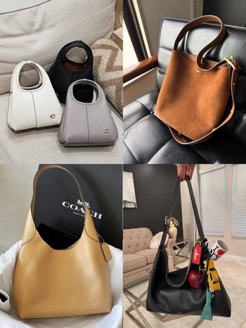 脆友狂討論！COACH四款「話題爆款包」推薦！一萬初小菜籃子、麂皮包高級到不行！